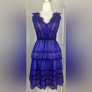 Catherine Deane  x BHLDN Isadora Sleeveless Tiered Dress, size XS